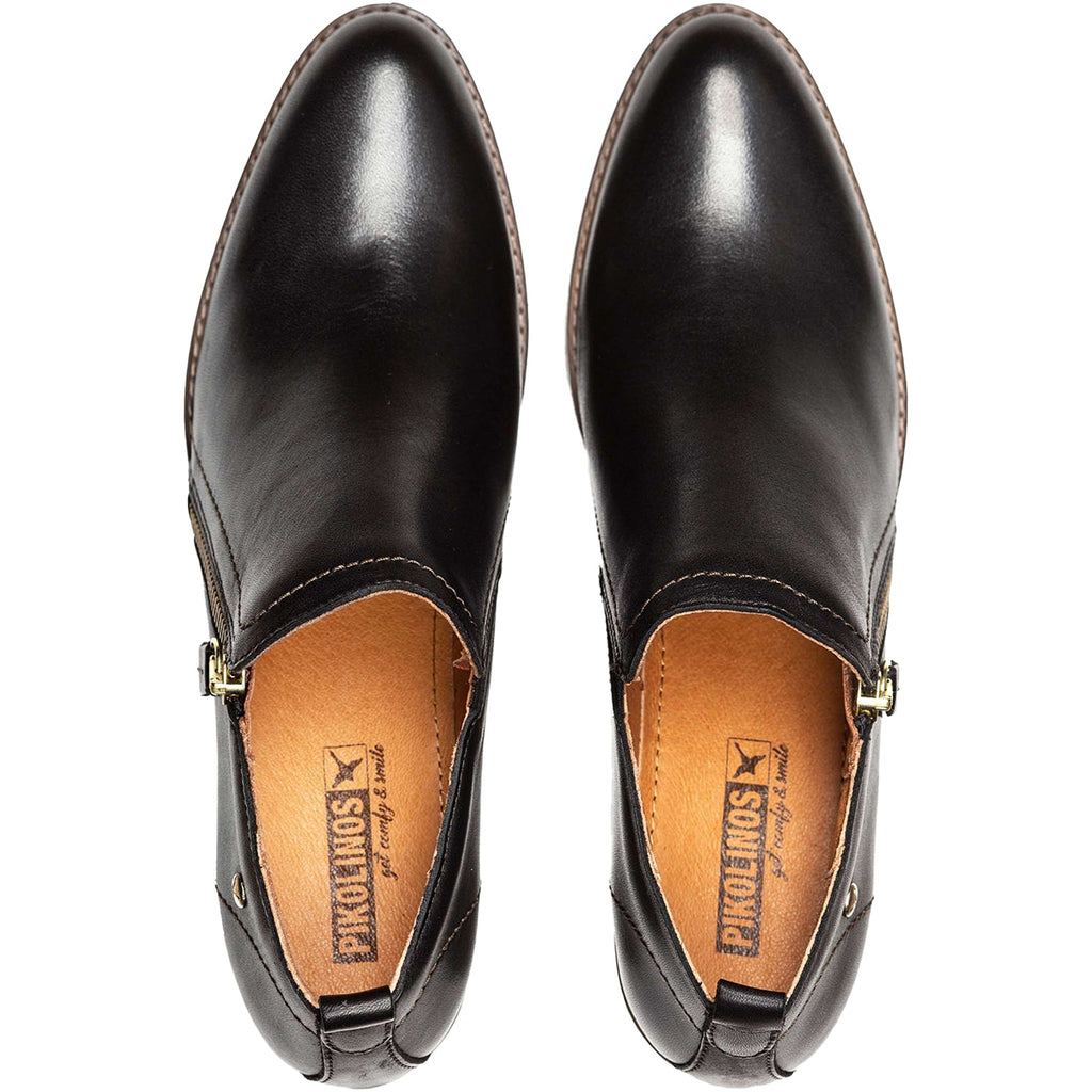 Pikolinos Llanes W7H-7563 Women's Shoes Black Leather