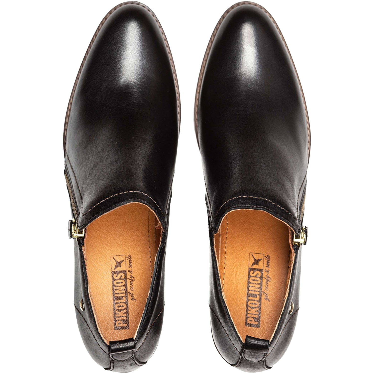 Pikolinos Llanes W7H-7563 Women's Shoes Black Leather