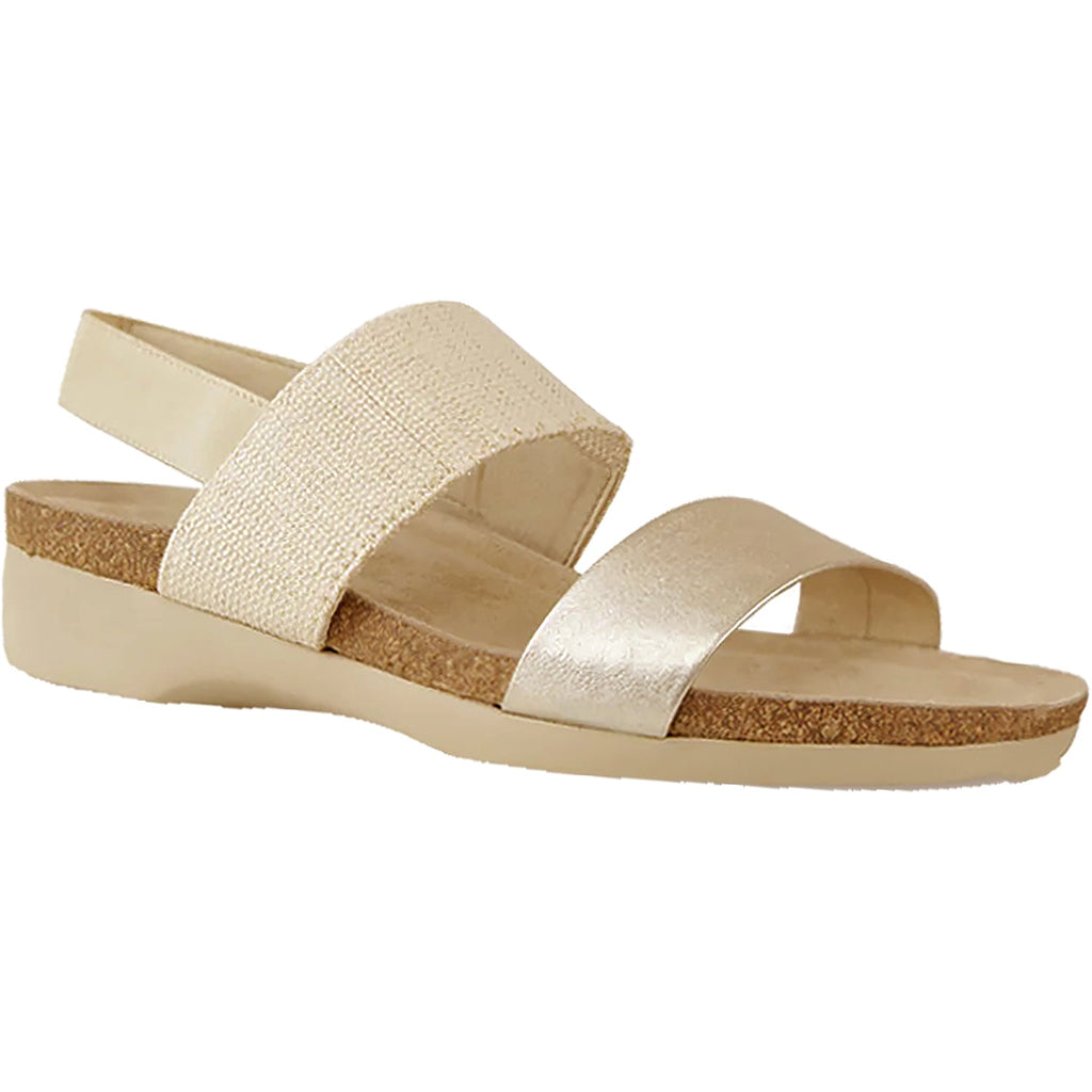 Munro Pisces Women's Wedge Sandals Gold/Oro Lux Leather