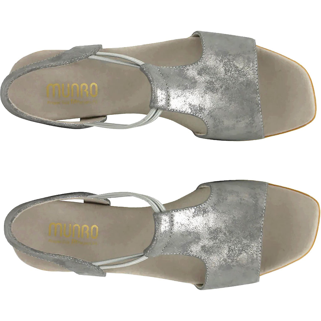 Munro Susan Women's High Heel Sandals Basalto Stardust Leather