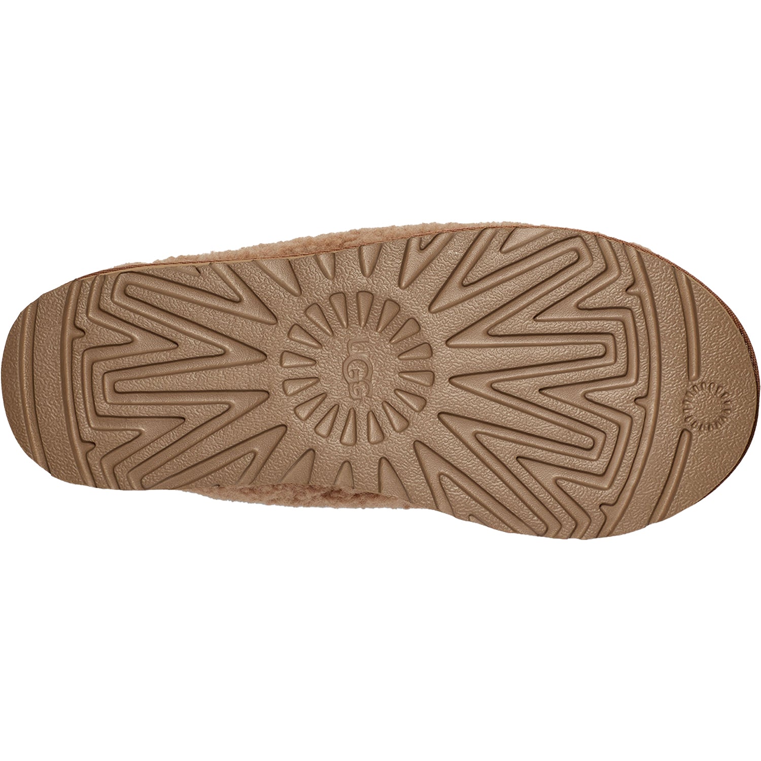 UGG Tasman Maxi Curly Women's Slippers Chestnut Suede