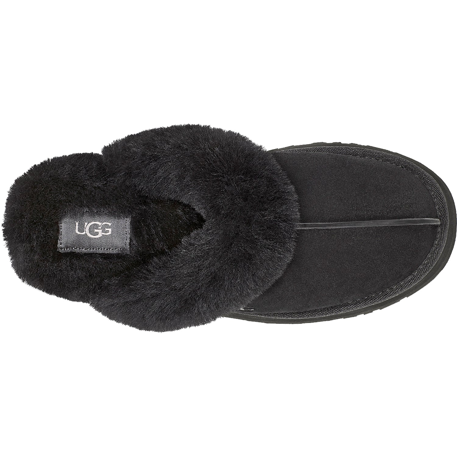 UGG Disquette Women's Slippers Black Sheepskin