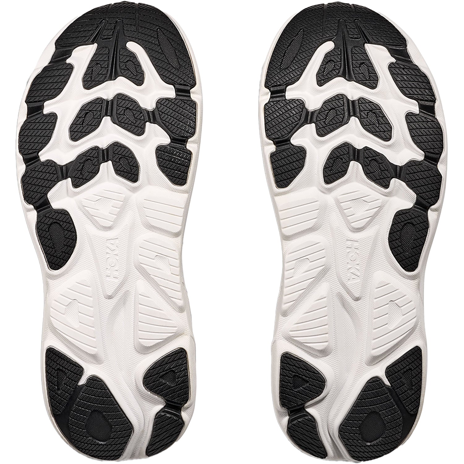 Hoka Clifton 10 (Neutral Support) Men's Athletic Shoes Black/White