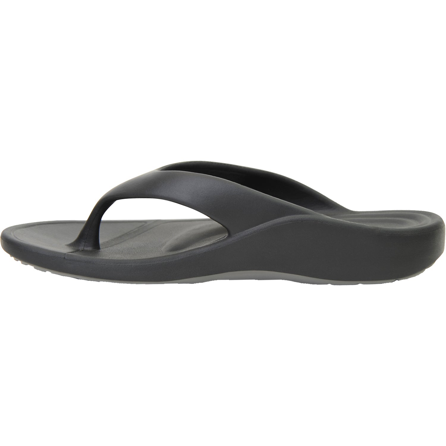 Aetrex Maui Women's Water-Friendly Flip Flopss Black EVA