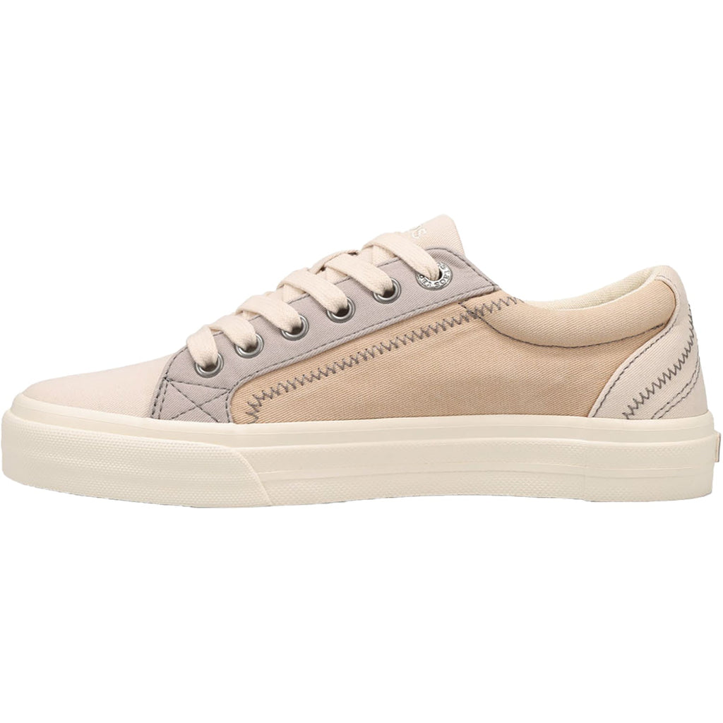 Taos Plim Soul Women's Sneakers Ecru/Tan Multi Canvas