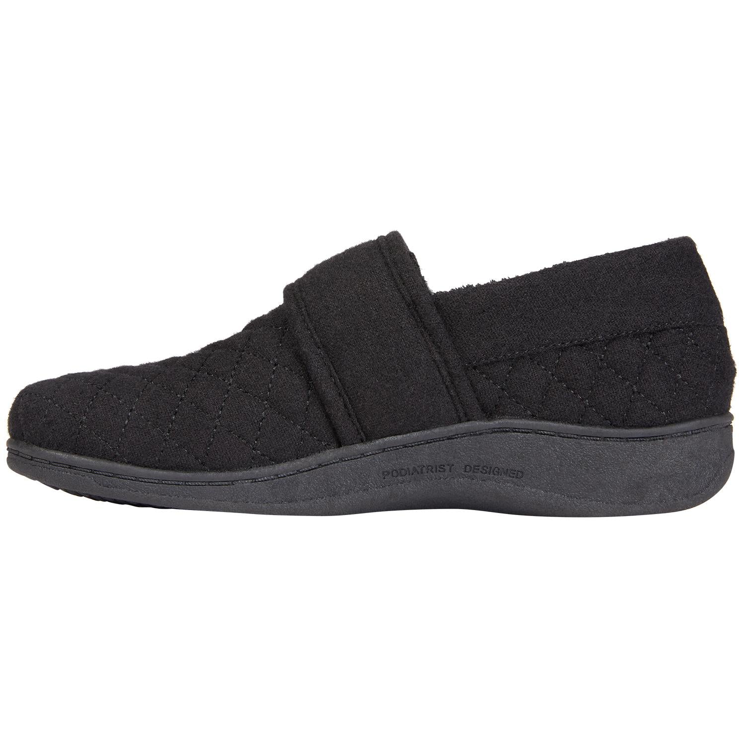 Vionic Jackie Women's Slippers Black Flannel