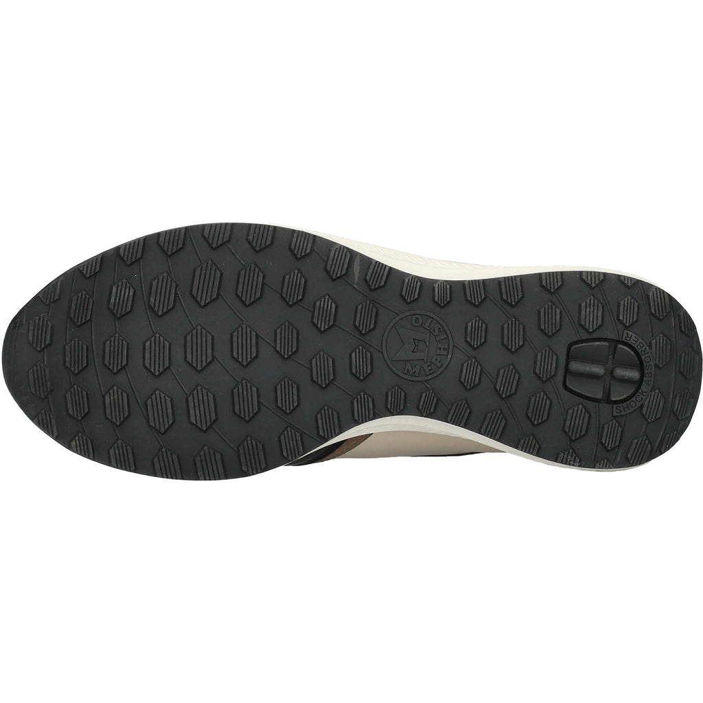 Mephisto Kim Grained Women's Zip Sneakers Black/Fog