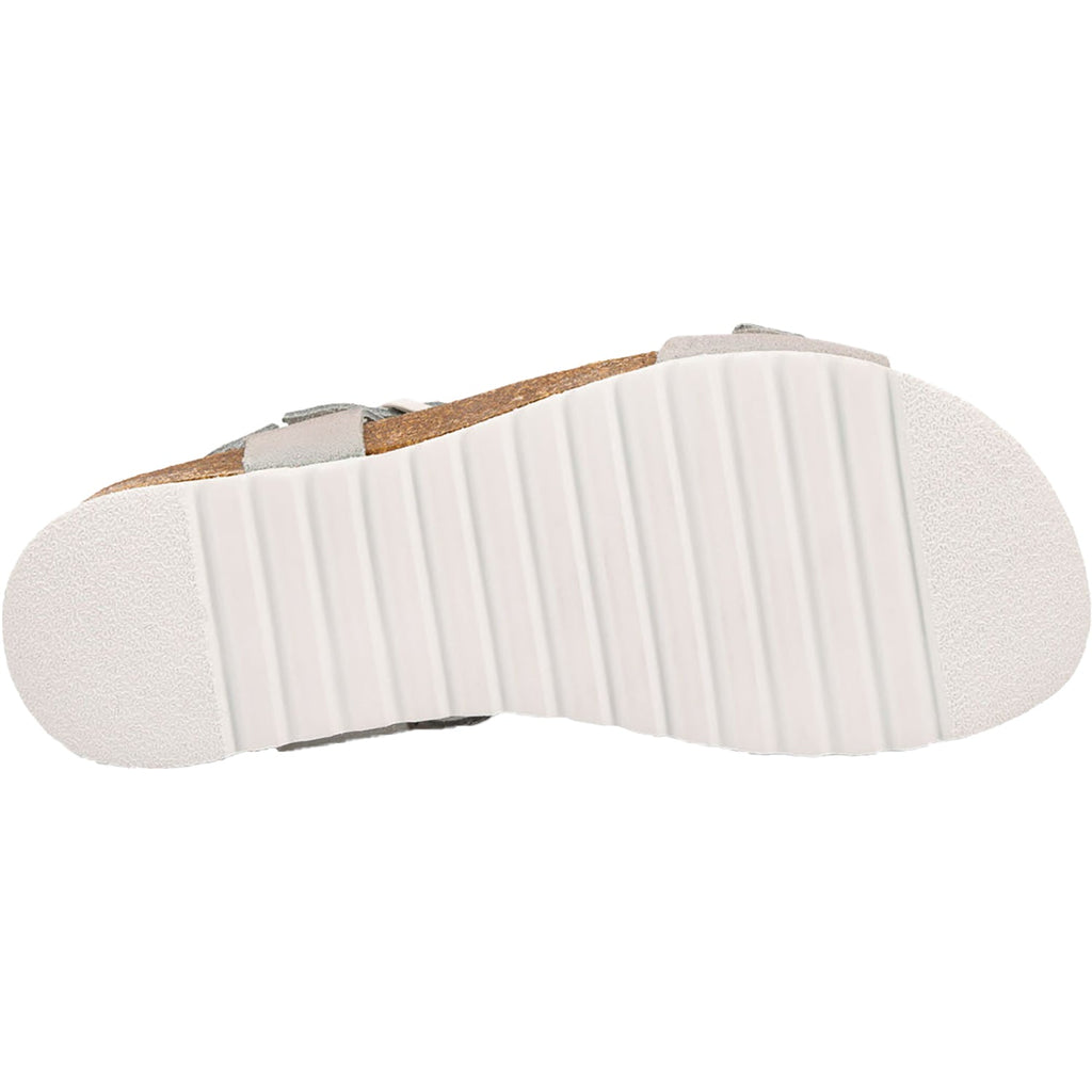 Taos MVP Women's Sandals Light Grey/White Buckle