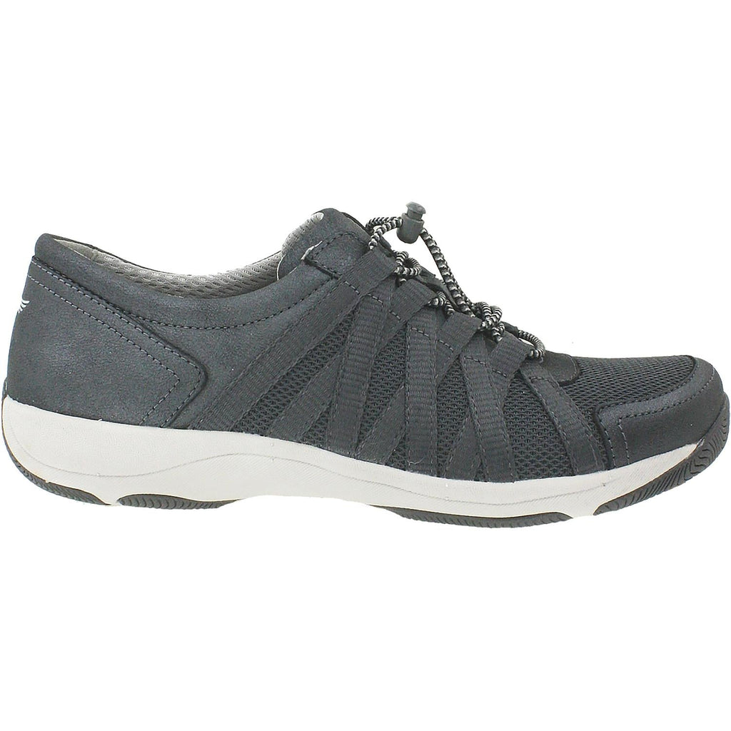 Dansko Honor Women's Shoes Charcoal/Metallic Suede