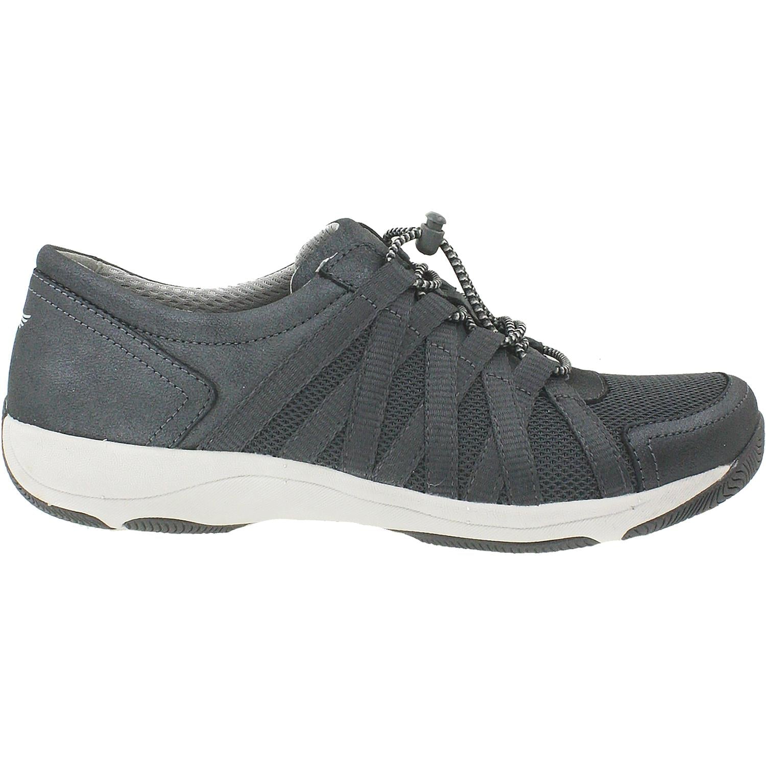 Dansko Honor Women's Shoes Charcoal/Metallic Suede