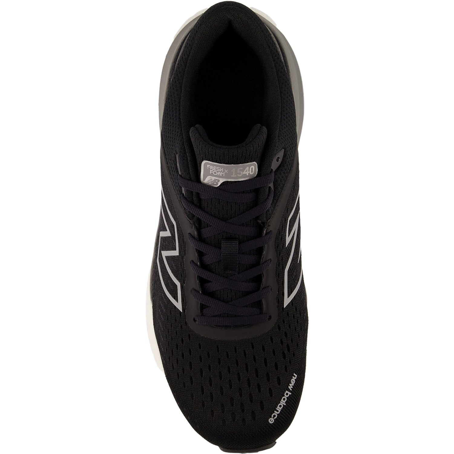 New Balance Fresh Foam X M1540BK4 - Made in USA (Stability Support) Men's Running Shoes Black/White Mesh