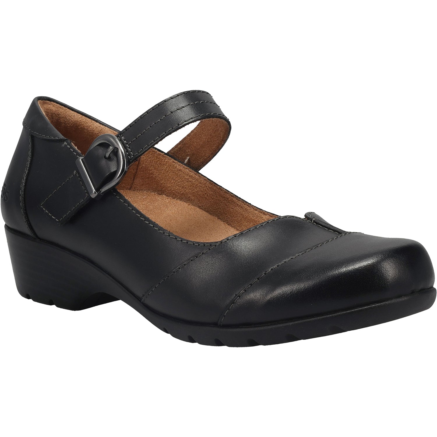 Taos Routine Women's Mary Janes Black Leather