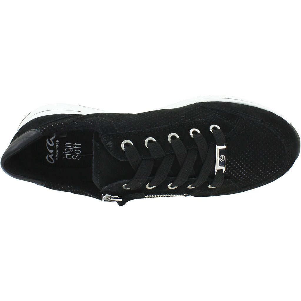 Ara Oleanna Women's Sneakers Black Suede/Puntkid