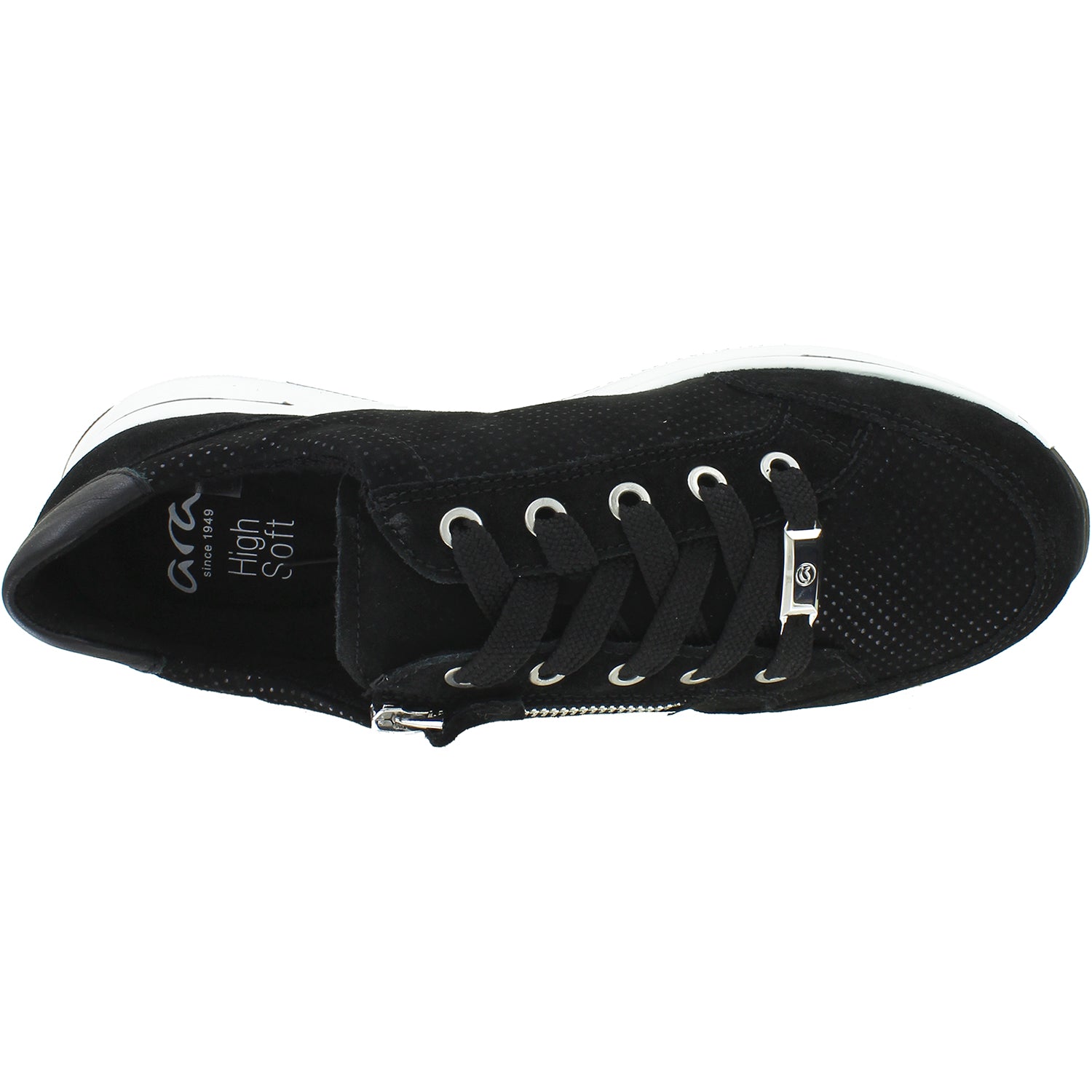 Ara Oleanna Women's Sneakers Black Suede/Puntkid