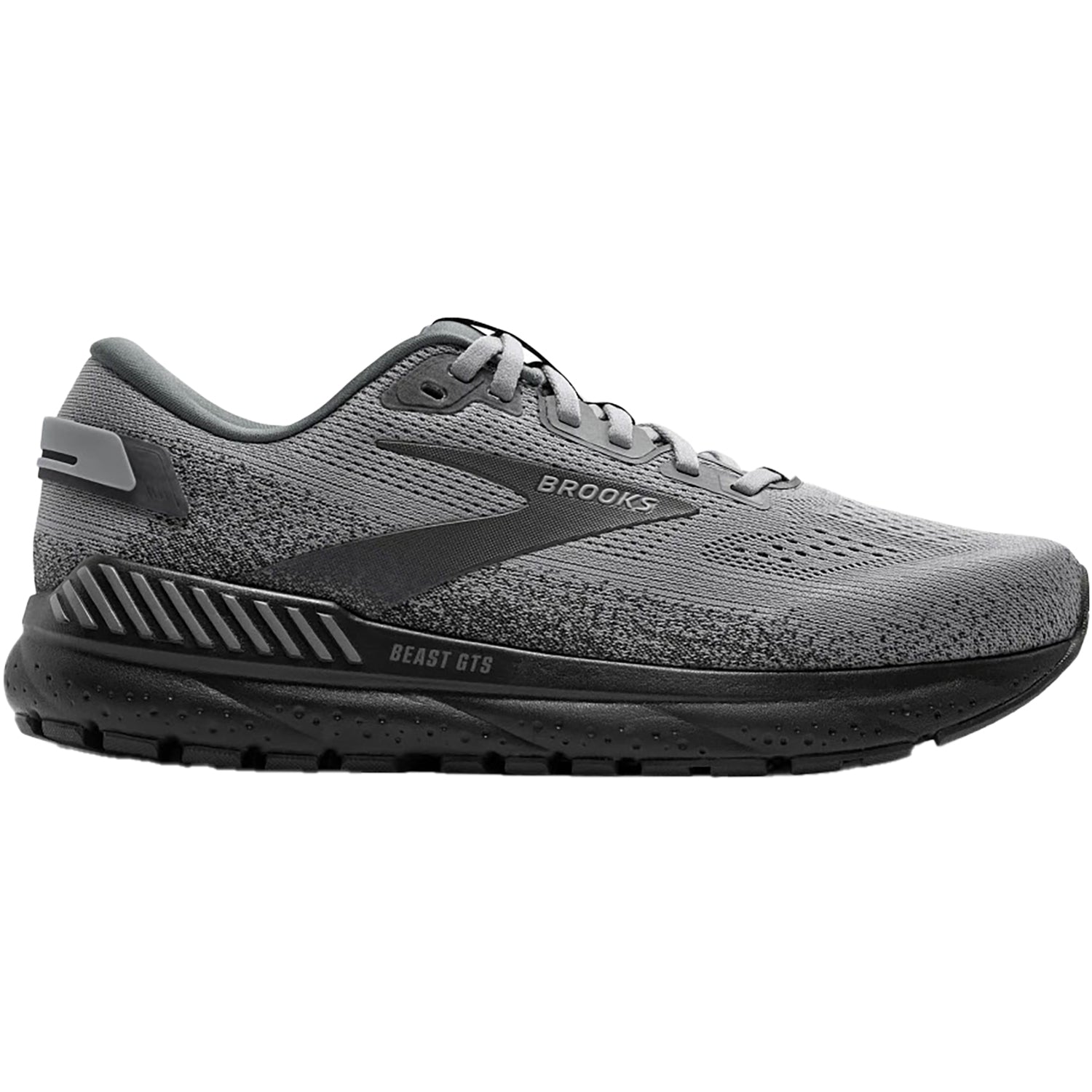 Brooks Beast GTS 24 (Stability Support) Men's Road Running Shoes Primer Grey/Ebony Mesh