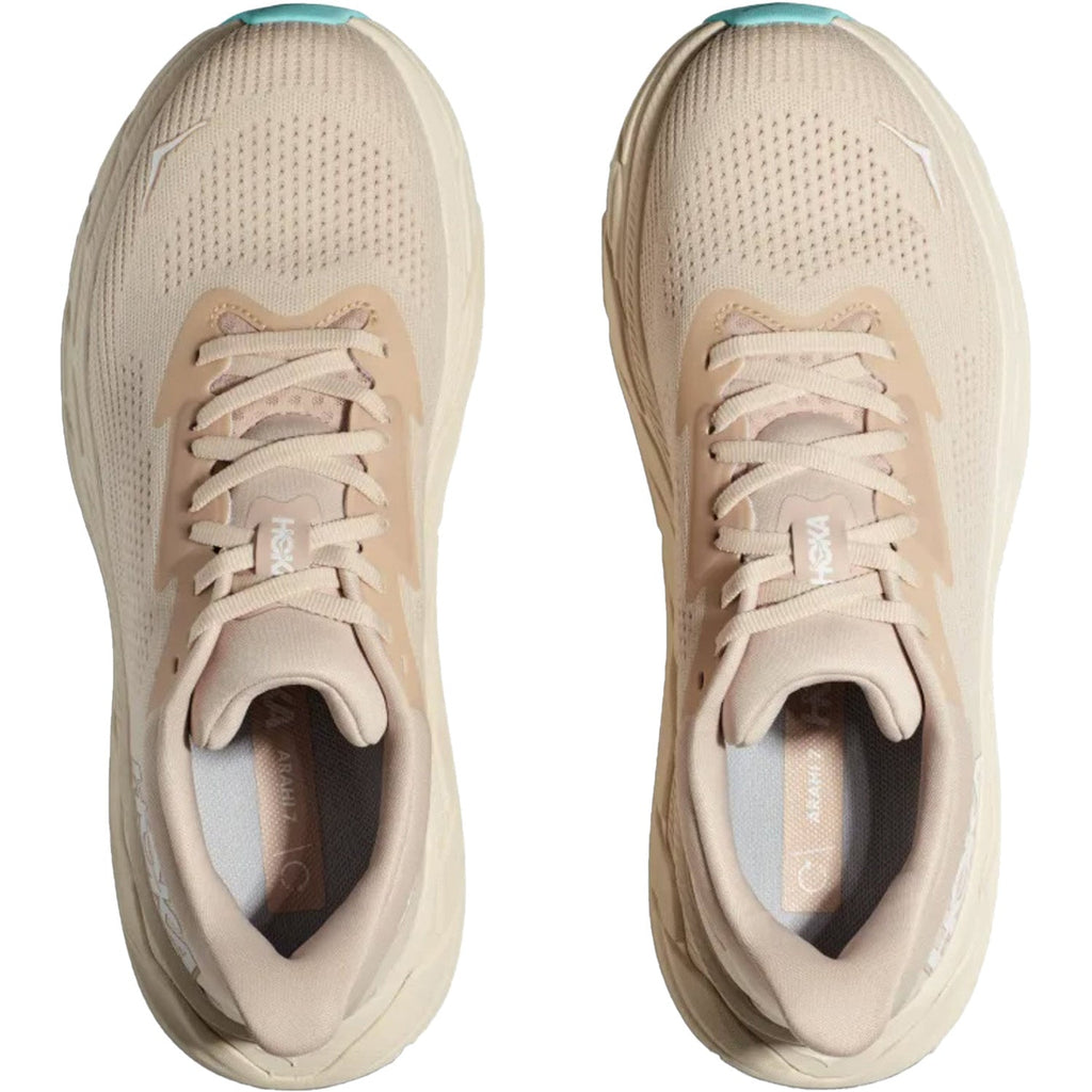 Hoka Arahi 7 (Stability Support) Women's Running Shoes Vanilla/Cream Mesh