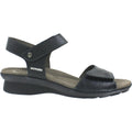 Mephisto Pattie Women's Backstrap Sandals Black Leather
