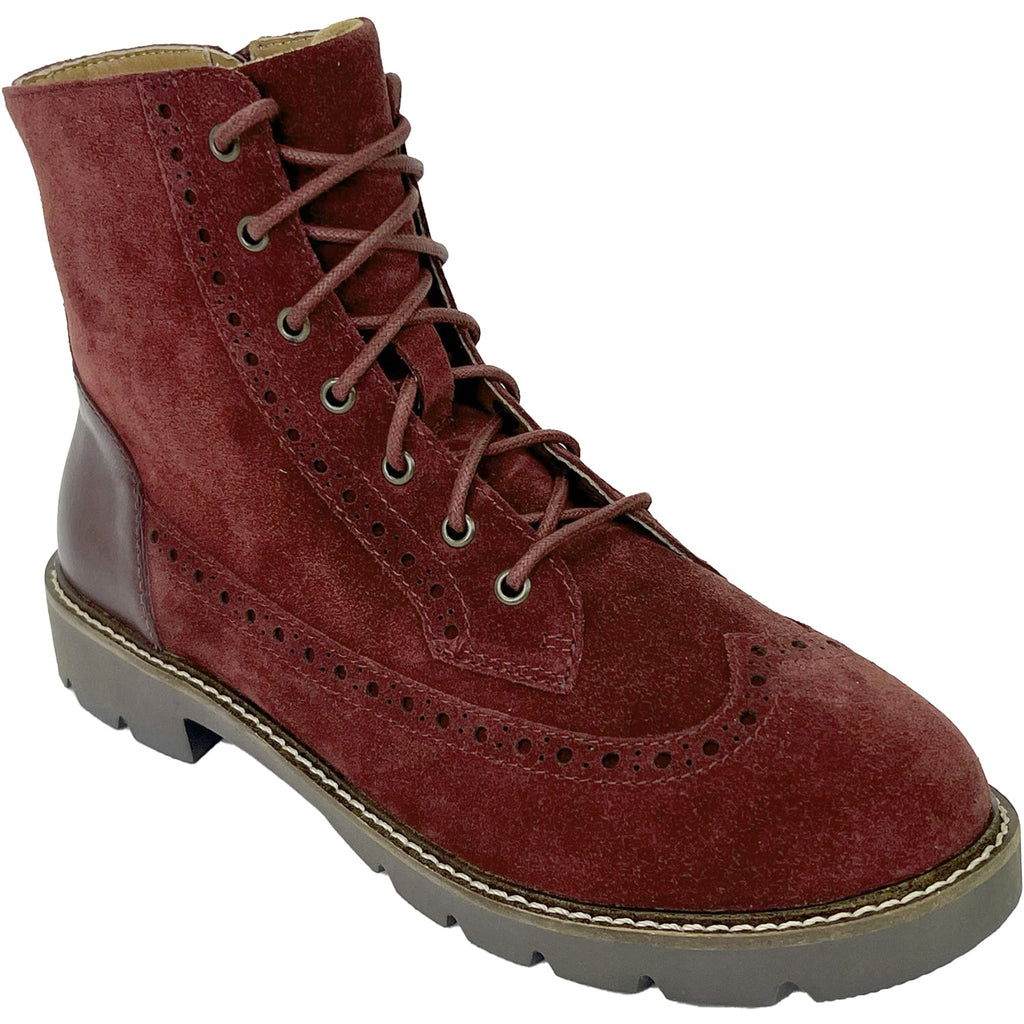 Aetrex Margot Women's Boots Dark Red Suede