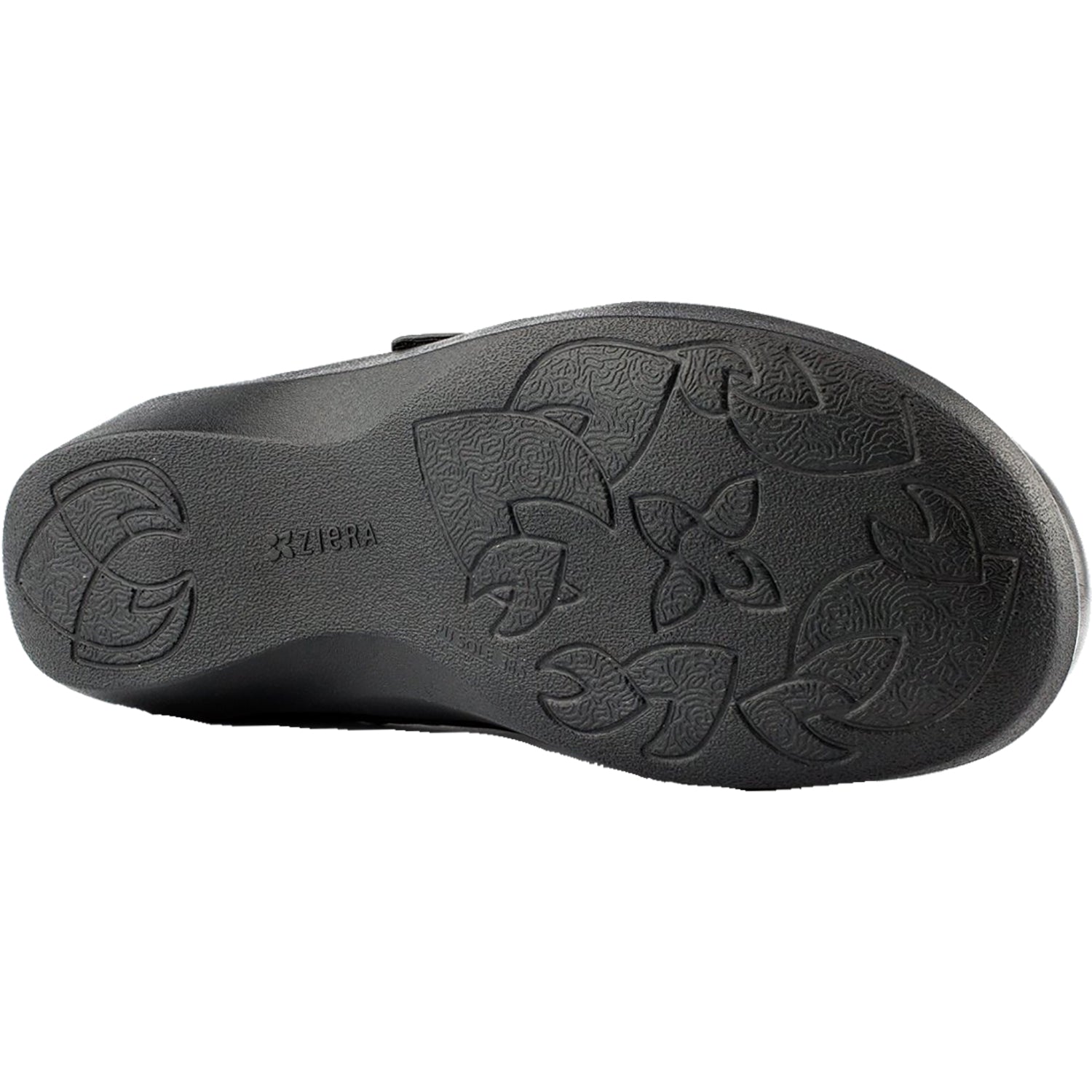 Ziera Gummibear Women's Mary Janes Black Leather