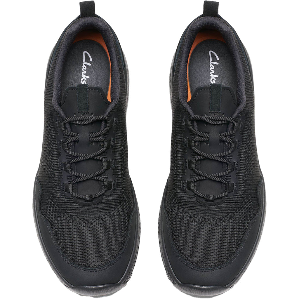 Clarks Pro Knit SR Men's SR Shoes Black Mesh