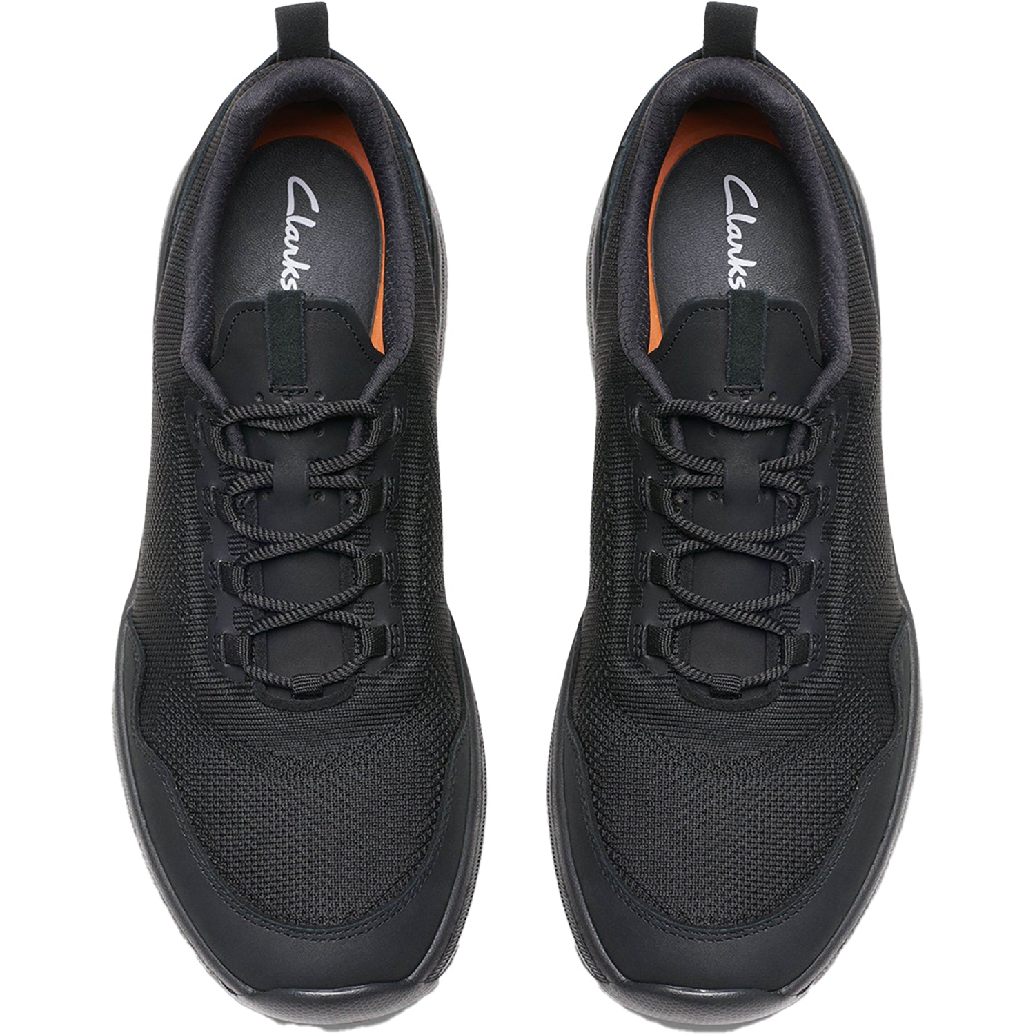 Clarks Pro Knit SR Men's SR Shoes Black Mesh