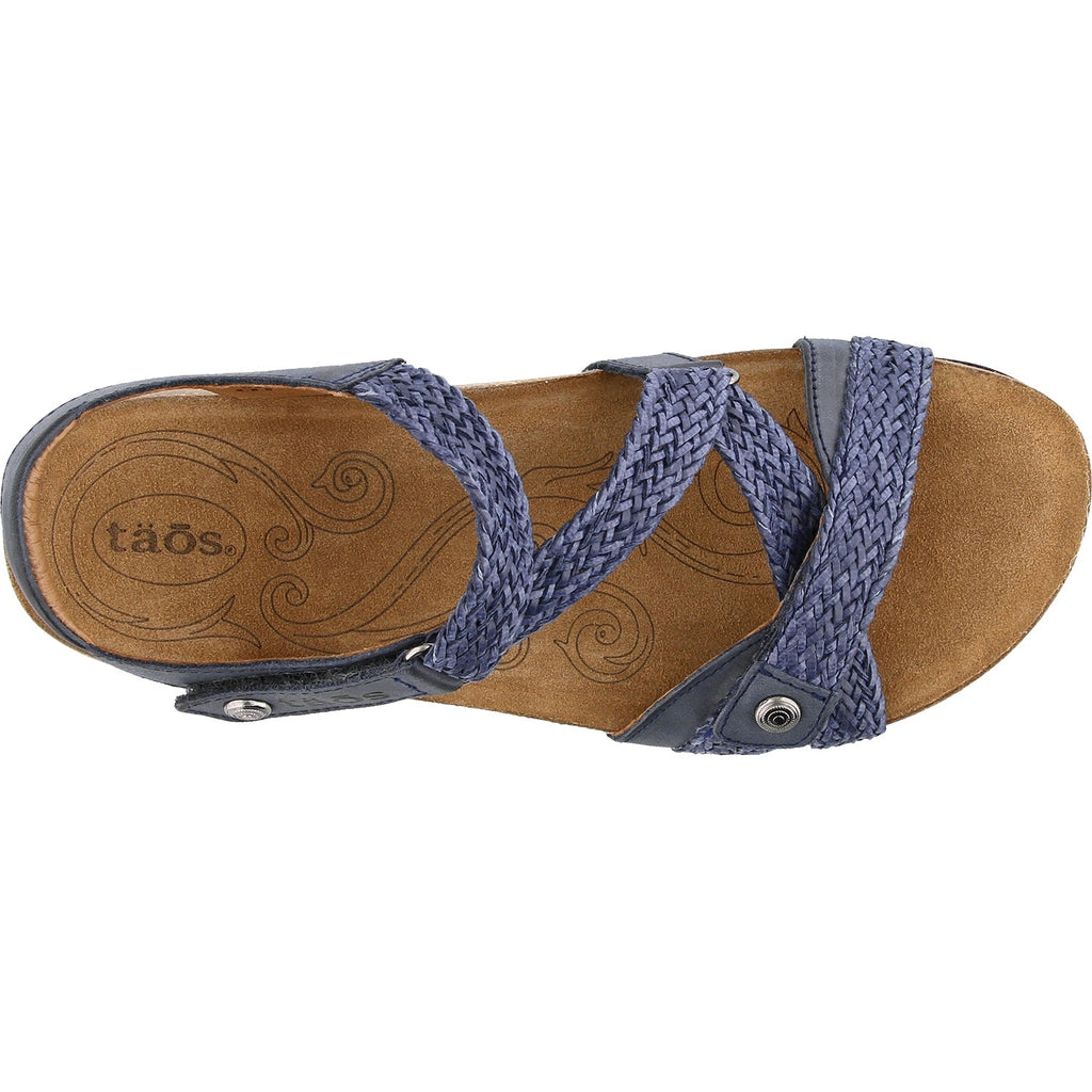 Taos Trulie Women's Sandals Navy Leather