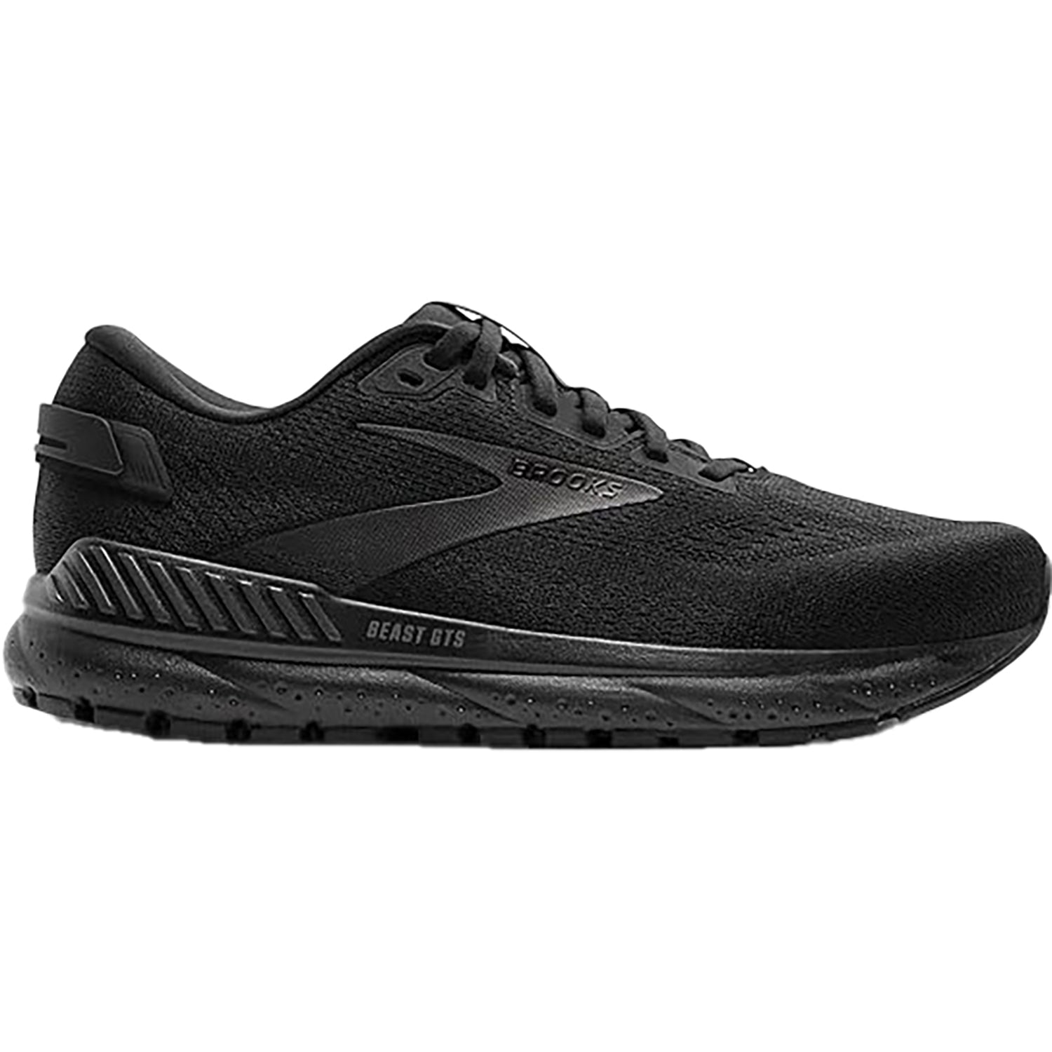 Brooks Beast GTS 24 (Stability Support) Men's Road Running Shoes Black/Black/Ebony Mesh