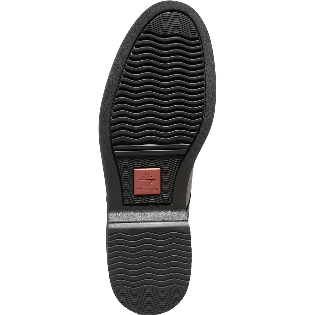 Cole Haan American Classics Montrose Plain Toe Men's Dress Lace Up Shoes Black/Dark Chocolate Leather