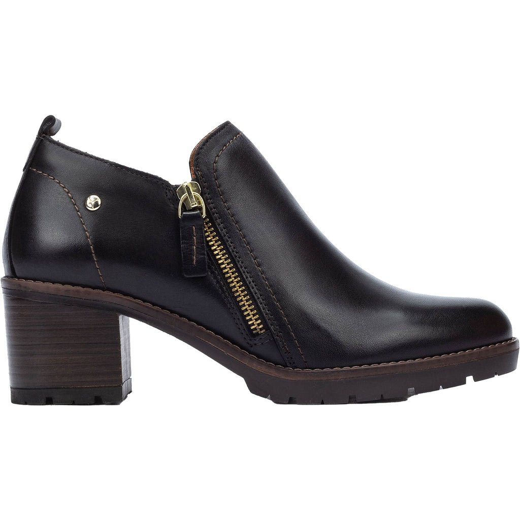 Pikolinos Llanes W7H-7563 Women's Shoes Black Leather