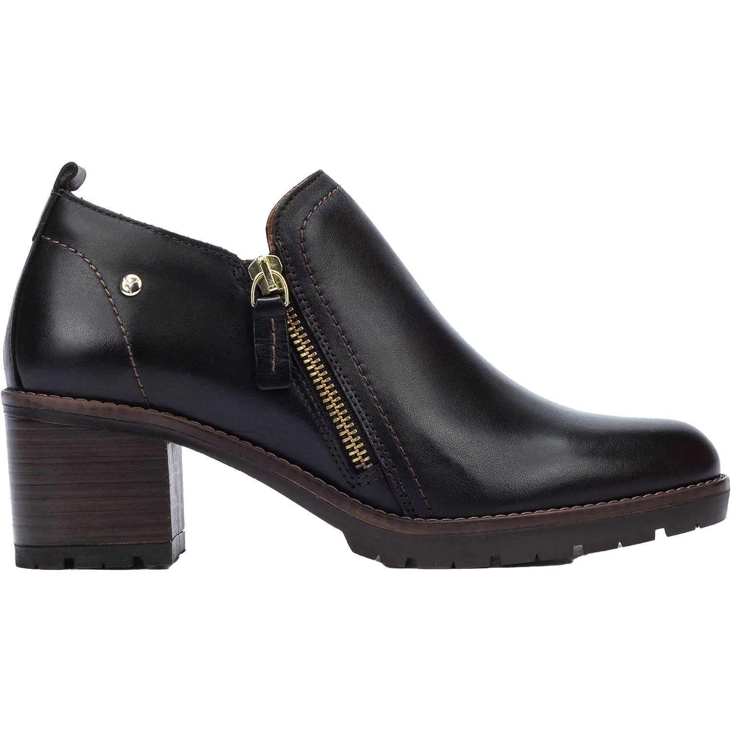 Pikolinos Llanes W7H-7563 Women's Shoes Black Leather