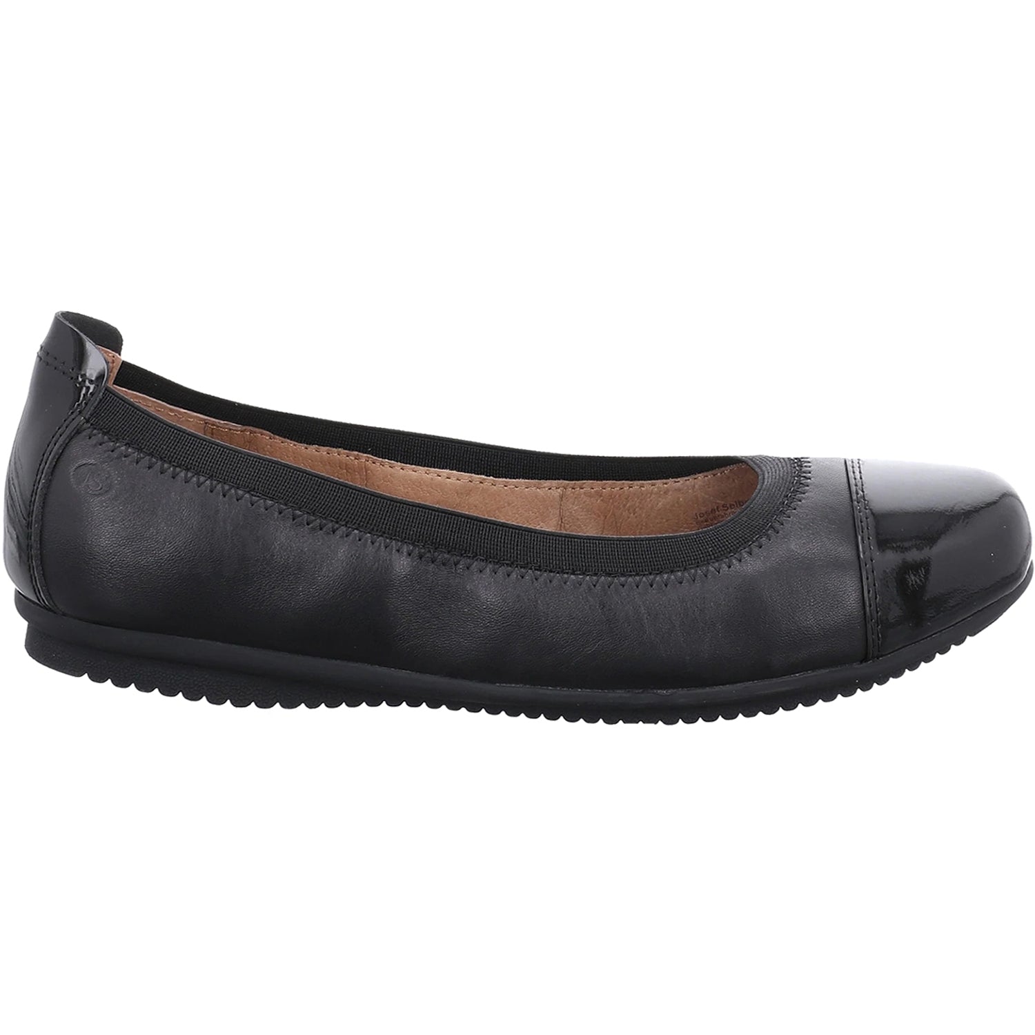 Josef Seibel Pippa 04 Women's Slip On Flats Black Leather