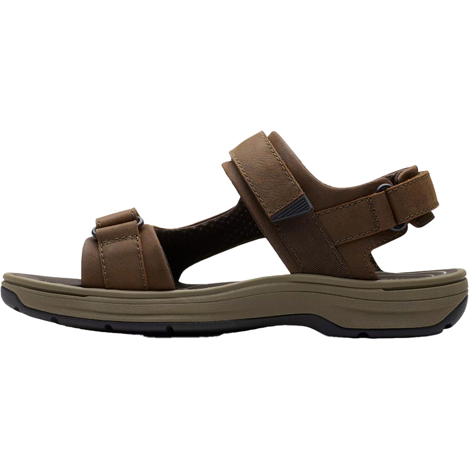 Clarks Saltway Trail Men's Sandals Dark Brown Leather