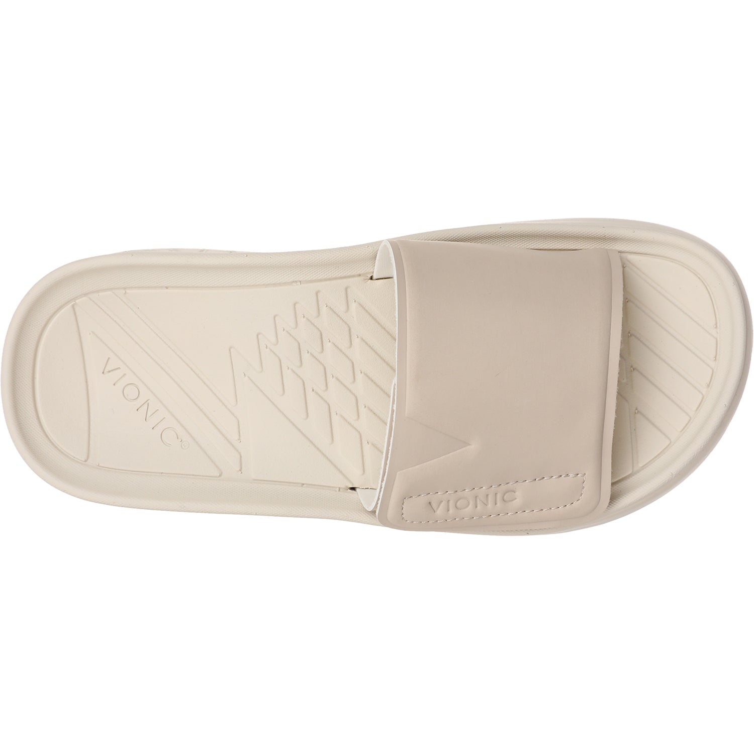 Vionic Rejuvenate Unisex Recovery Sandals Cream Synthetic