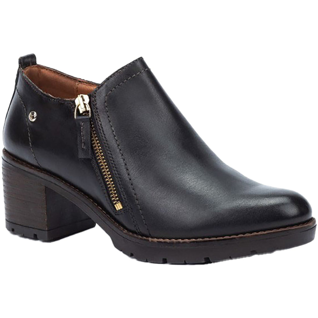 Pikolinos Llanes W7H-7563 Women's Shoes Black Leather