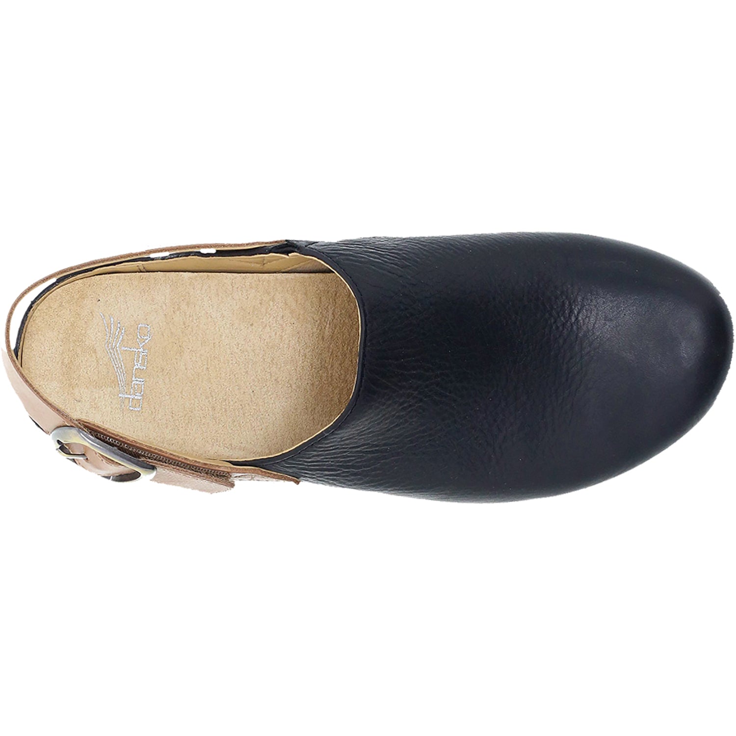 Dansko Merrin Women's Sling Back Clogs Black Leather