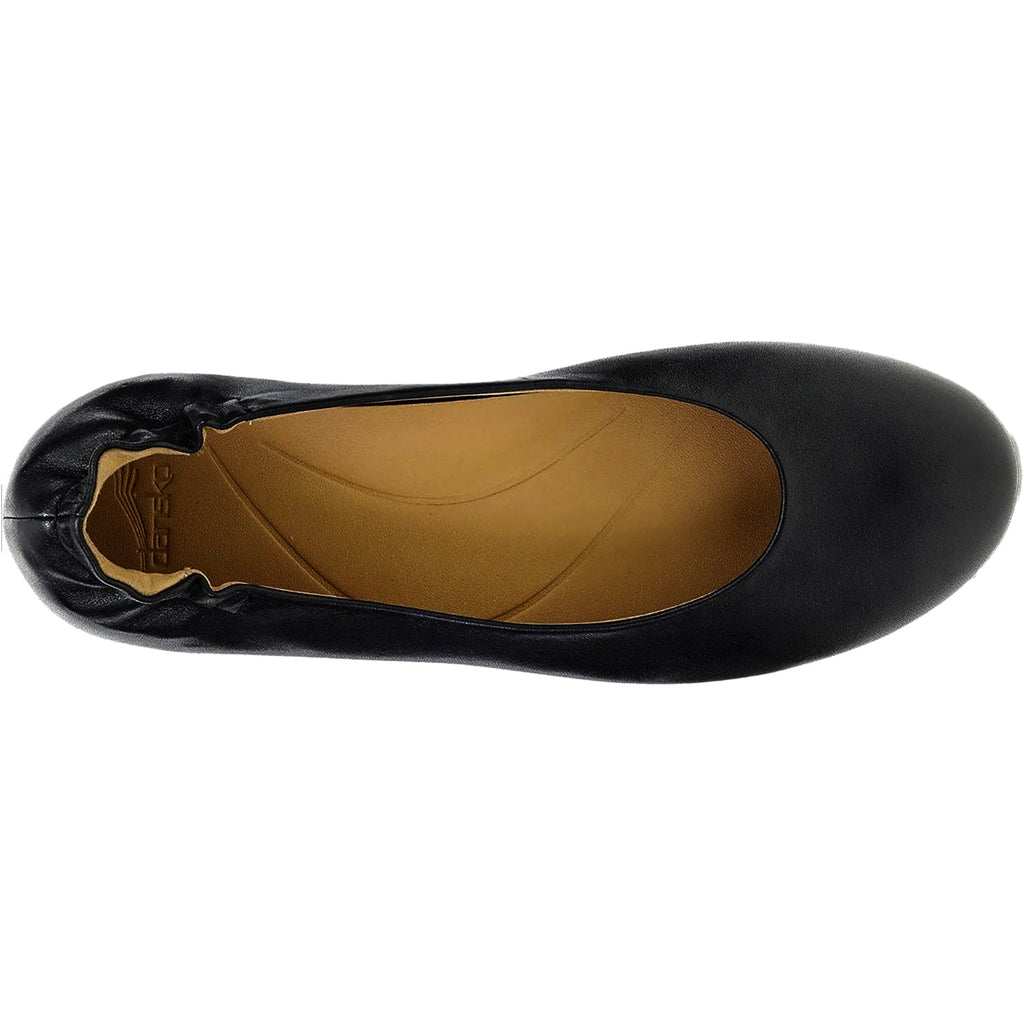 Dansko Mollie Women's Flats Black Nappa Leather