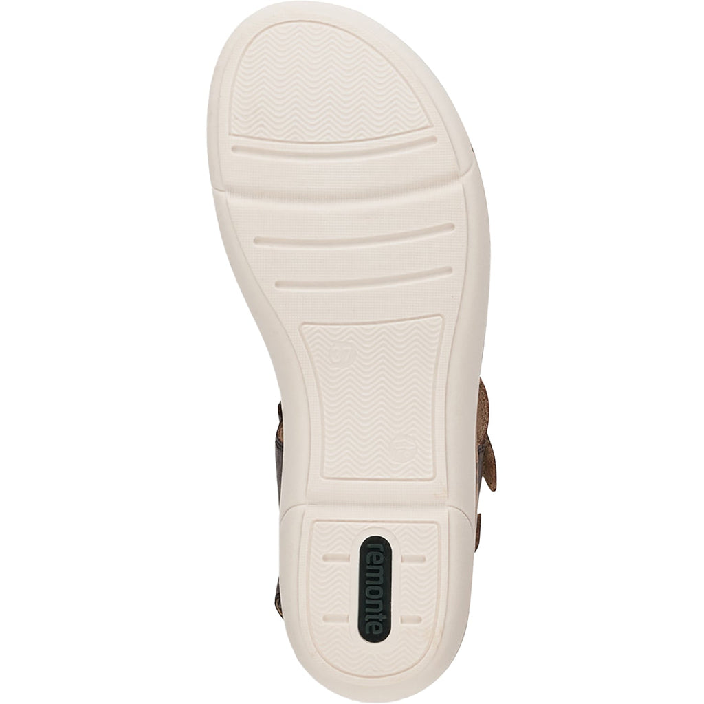 Remonte R6850-25 Jocelyn 50 Women's Backstrap Sandals Muskat/Noccia/Mokka Leather