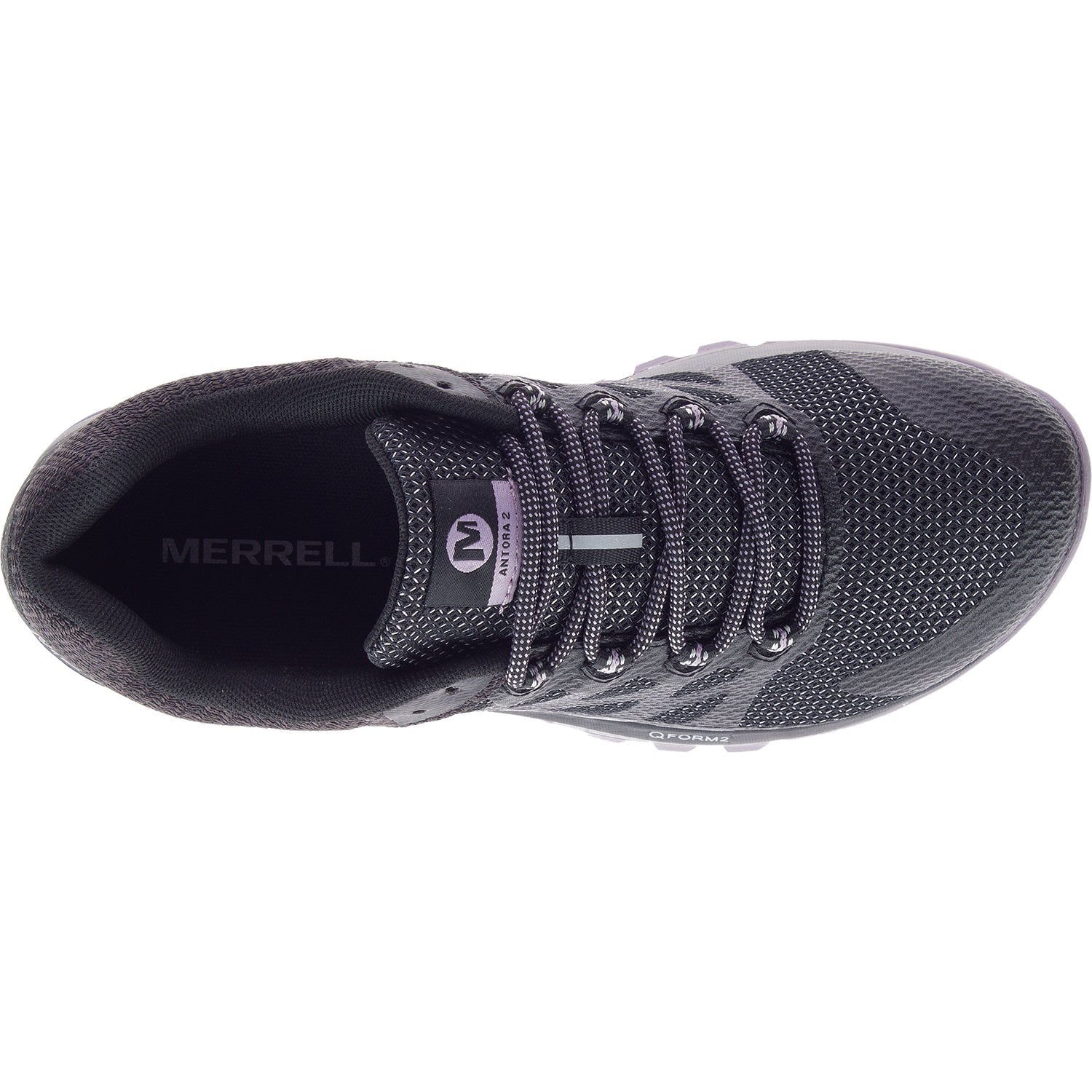 Merrell Antora 2 Women's Trail Running Shoes Black/Shark Mesh