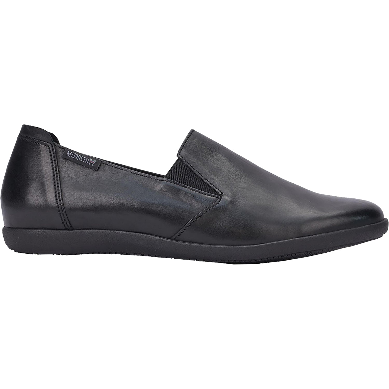 Mephisto Korie Women's Slip On Shoes Black Premium Leather
