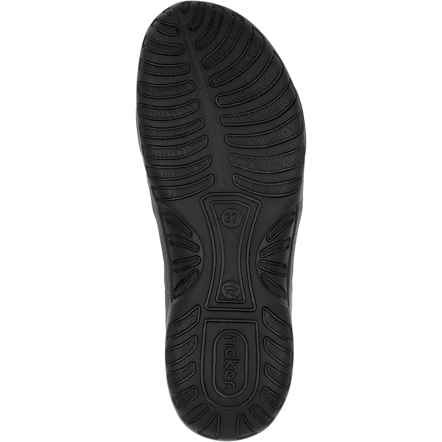 Rieker 64870-42 Women's Sandals Mineral/Schwarz Synthetic