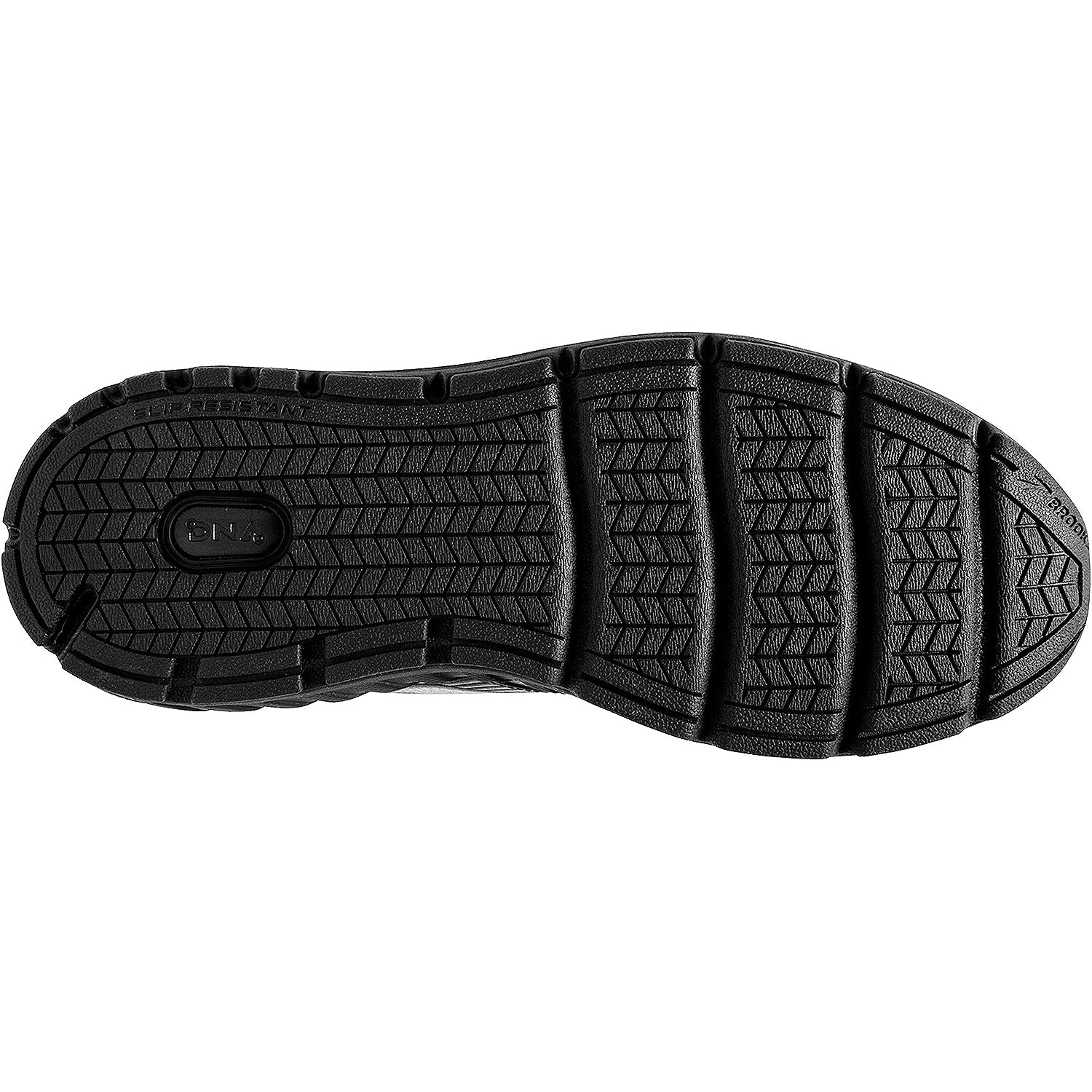Brooks Addiction Walker V-Strap Men's Walking Shoes Black Leather