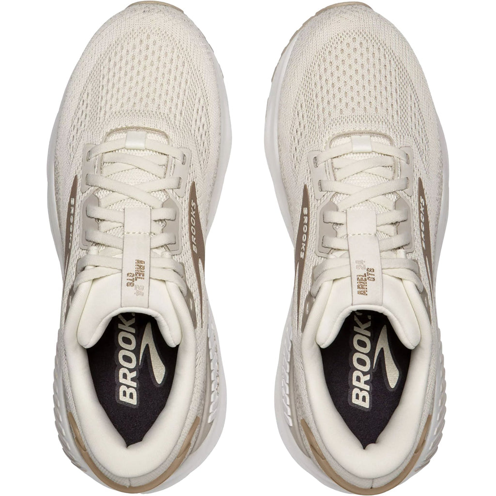 Brooks Ariel GTS 24 Mesh (Stability Support) Women's Athletic Shoes Coconut/Chateau/Portabella