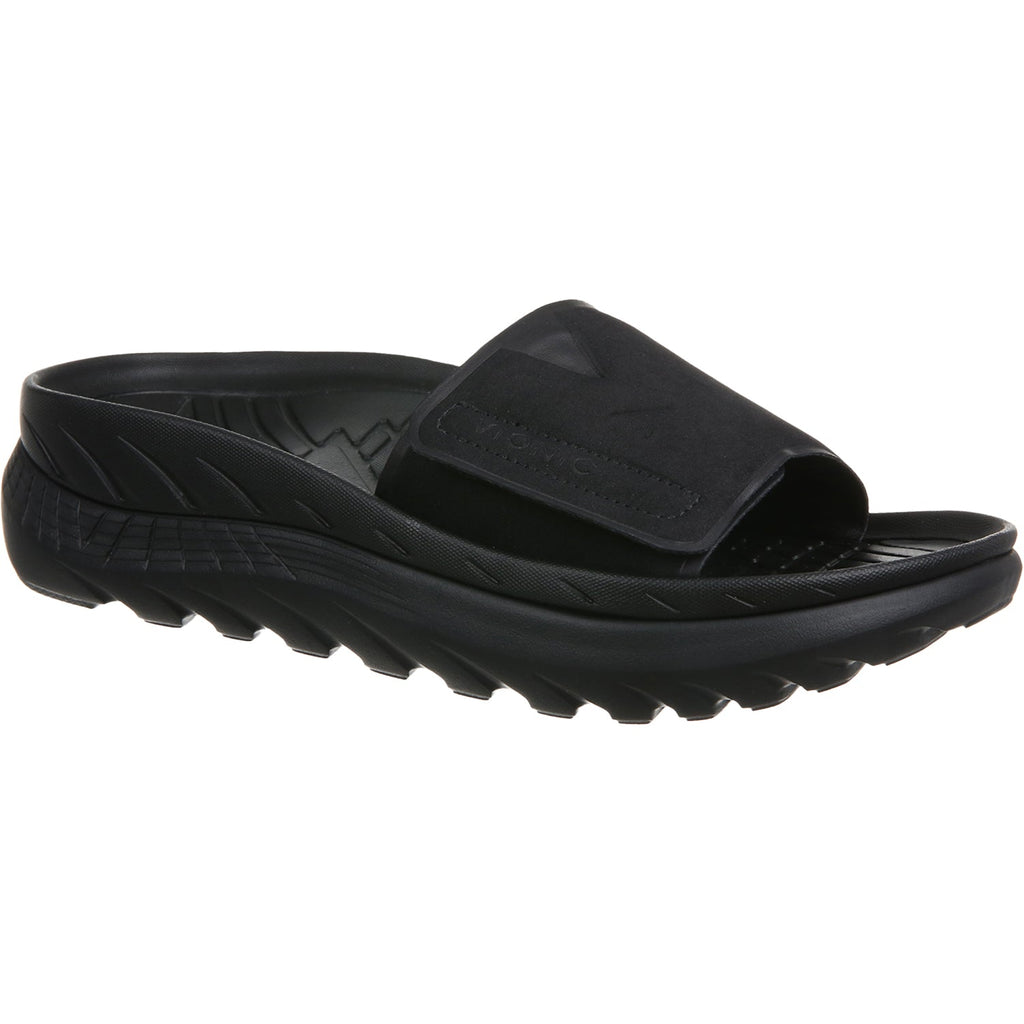 Vionic Rejuvenate Unisex Recovery Sandals Black Synthetic