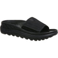 Vionic Rejuvenate Unisex Recovery Sandals Black Synthetic