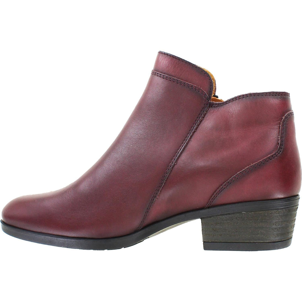 Pikolinos Daroca W1U-8590 Women's Ankle Boots Garnet Leather