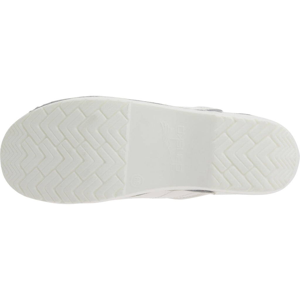 Dansko Professional Clog Women's White Box Leather