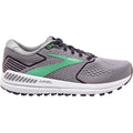 Brooks Ariel 20 Women's Road Running Shoes Alloy/Blackened Pearl/Green Mesh