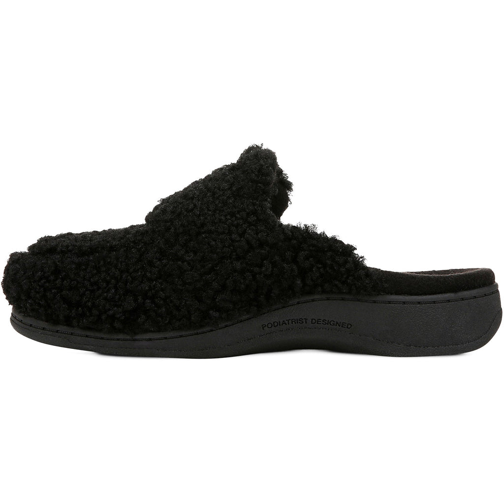 Vionic Gemma II Women's Slippers Black Shearling