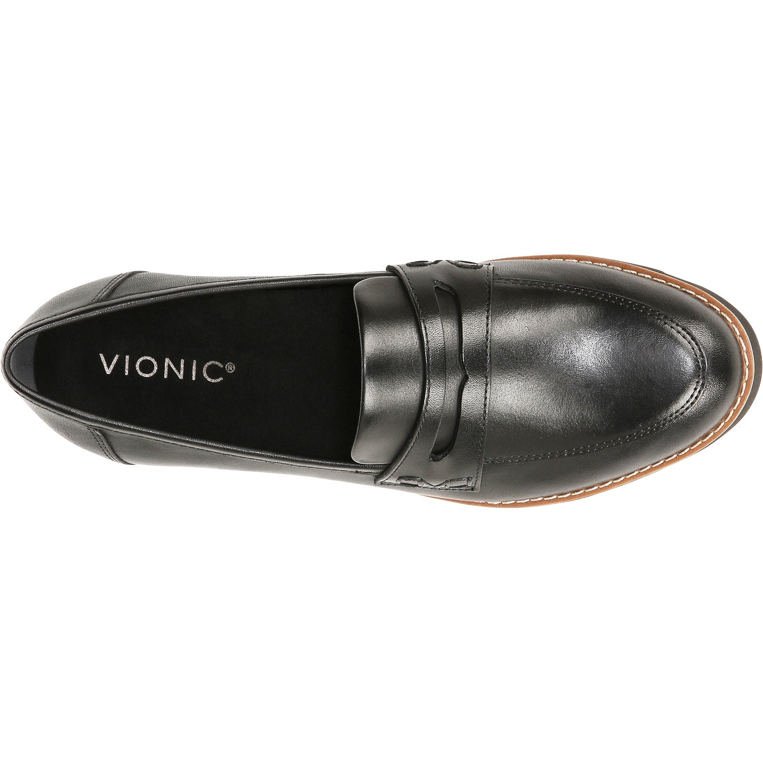 Vionic Cheryl II Women's Loafers Black Leather