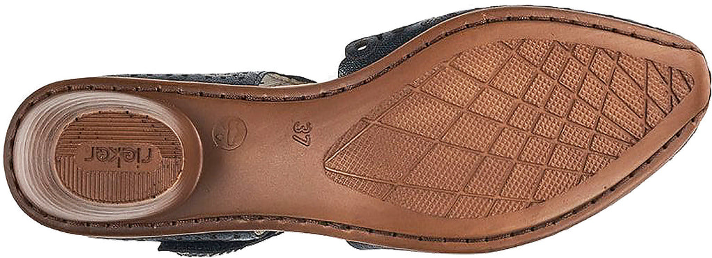 Rieker 43753-00 Mirjam Women's Mary Janes Black Leather